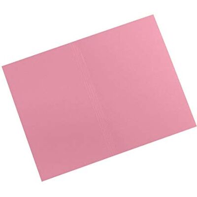 Exacompta Ref FS315-PNKZ Guildhall Square Cut Folder, 35 x 24.2cm, 315gsm Premium Heavyweight Manilla, Holds A4 & Foolscap Documents, Blue Angel Certified Pink, Pack of 100 Exacompta Ref FS315-PNKZ Guildhall Square Cut Folder, 35 x 24.2cm, 315gsm Premium Heavyweight Manilla, Holds A4 & Foolscap Documents, Blue Angel Certified Pink, Pack of 100