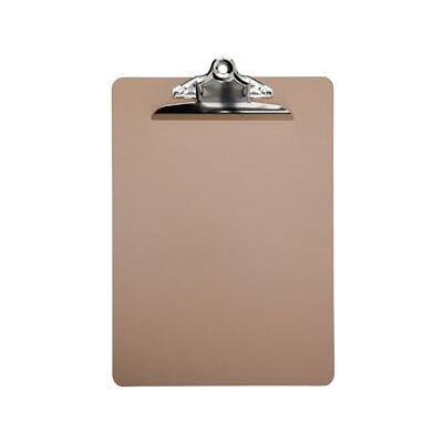 MAUL A4 Clipboard classic Brown Landscape Hardboard MAUL A4 Clipboard classic Brown Landscape Hardboard