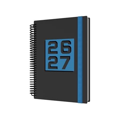 Collins 2026-2027 Mid/Academic Year Planner 13 Month A5 Day-to-Page Hard Cover Debden Delta Range Blue (FP51M.60-2627) Collins 2026-2027 Mid/Academic Year Planner 13 Month A5 Day-to-Page Hard Cover Debden Delta Range Blue (FP51M.60-2627)