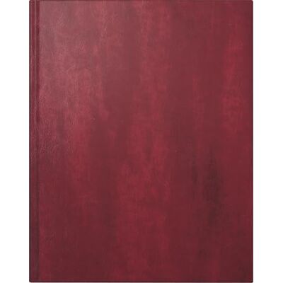 rido/idé Book Calendar Model Manager Calendar TM 2026 205 x 260 mm, Faux Leather, Red/Brown rido/idé Book Calendar Model Manager Calendar TM 2026 205 x 260 mm, Faux Leather, Red/Brown