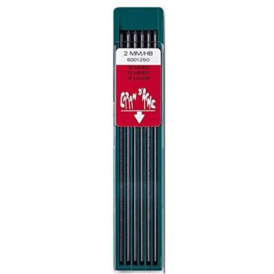 Caran d'Ache 6001.250 Technograph Lead Pencil, Hardness: HB, Diameter: 2 mm, Case of 12 Caran d'Ache 6001.250 Technograph Lead Pencil, Hardness: HB, Diameter: 2 mm, Case of 12