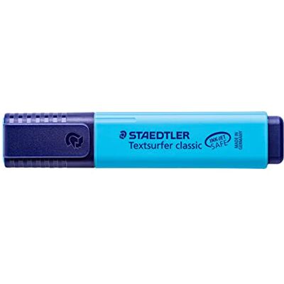 STAEDTLER 364-3 Textsurfer Classic Highlighter Blue (Box of 10) STAEDTLER 364-3 Textsurfer Classic Highlighter Blue (Box of 10)