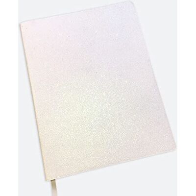 Dotty about Paper Time to Shine White Glitter Journal. Wedding Planner, Day to Day, Weekly Plans, Lined Paper, School Book (02 0001) Dotty about Paper Time to Shine White Glitter Journal. Wedding Planner, Day to Day, Weekly Plans, Lined Paper, School Book (02 0001)