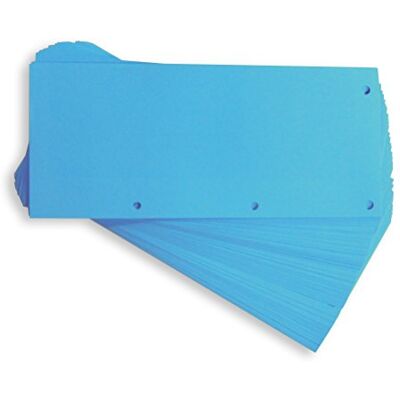 Oxford Elba 400013889 Strips Duo, Neutral 240 x 105 mm Pack of 160 g/m²; 60 Dividers, Blue Oxford Elba 400013889 Strips Duo, Neutral 240 x 105 mm Pack of 160 g/m²; 60 Dividers, Blue