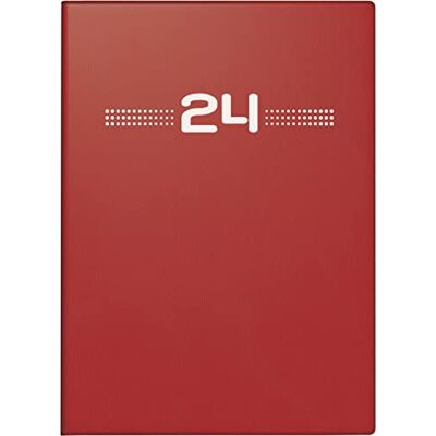 rido/idé Weekly calendar model perfect/technology I 2024 2 pages = 1 week sheet size 10 x 14 cm red rido/idé Weekly calendar model perfect/technology I 2024 2 pages = 1 week sheet size 10 x 14 cm red