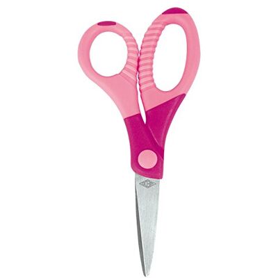 WEDO 13 cm Grippy Craft Scissor Pink WEDO 13 cm Grippy Craft Scissor Pink