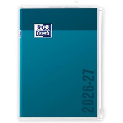 Oxford Design Zip 2017-2018 Daily School Diary 1 Day to a Page 352 Pages 5x7 "Mineral Oxford Design Zip 2017-2018 Daily School Diary 1 Day to a Page 352 Pages 5x7 "Mineral