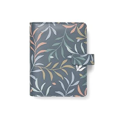 Filofax Botanical Pocket Organiser Blue Filofax Botanical Pocket Organiser Blue