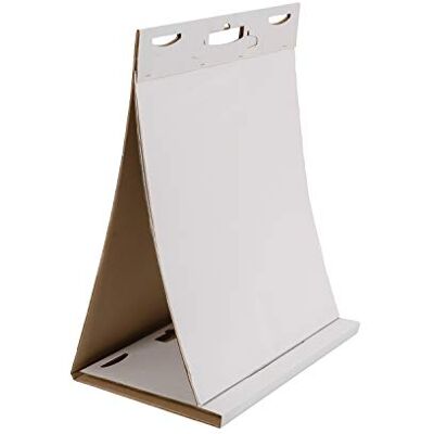 BoardsPlus Tabletop Self Stick Flipchart Pad, 70 gr/sqm Paper, 20 Sheets per pad, 58,5 x 50 cm BoardsPlus Tabletop Self Stick Flipchart Pad, 70 gr/sqm Paper, 20 Sheets per pad, 58,5 x 50 cm