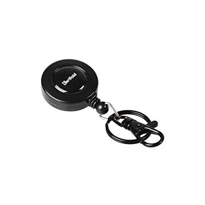 Djois Tarifold ES 200517 – Pack of 10 Extendable Keychain Lanyard Black Line, Double Hook Ring and Carabiner, 60 cm Djois Tarifold ES 200517 – Pack of 10 Extendable Keychain Lanyard Black Line, Double Hook Ring and Carabiner, 60 cm