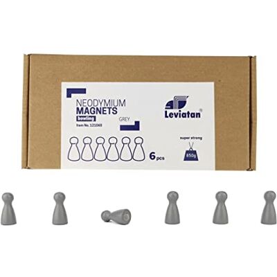 Leviatan Set of 6 Neodymium Magnets Fridge Magnets Ultra Strong High Performance Magnets for Whiteboard Fridge Photos Magnetic Strips Magnetic Board Crafts Grey Leviatan Set of 6 Neodymium Magnets Fridge Magnets Ultra Strong High Performance Magnets for Whiteboard Fridge Photos Magnetic Strips Magnetic Board Crafts Grey