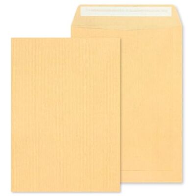 RAYLU PAPER Pack of 10 Large Kraft Paper Envelopes with Self Seal Seal for Shipping Documents Easy and Fast Sealing 90gsm Thick (C4) RAYLU PAPER Pack of 10 Large Kraft Paper Envelopes with Self Seal Seal for Shipping Documents Easy and Fast Sealing 90gsm Thick (C4)