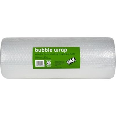 StorePAK 500mm x 25m Bubble Wrap Roll for Packing Storage and Moving New Improved Stock (1) StorePAK 500mm x 25m Bubble Wrap Roll for Packing Storage and Moving New Improved Stock (1)