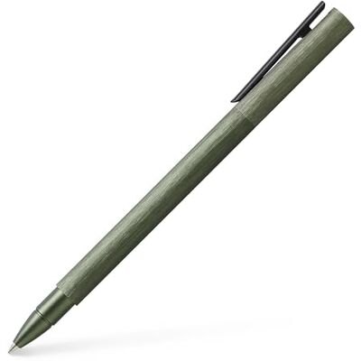 Faber-Castell Neo Slim Aluminium Rollerball Pen Olive Green Faber-Castell Neo Slim Aluminium Rollerball Pen Olive Green