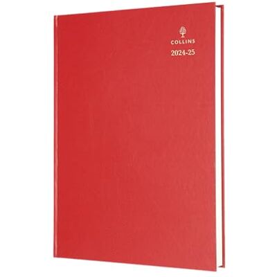 Collins Standard Desk Mid Year Diary Planner A4 Day A Page Academic Year 2024-25 (Appointments) FSC Paper Red Daily Mid Year Journal for Students, Teachers 44M.15-2425 July 2024 to July 2025 Collins Standard Desk Mid Year Diary Planner A4 Day A Page Academic Year 2024-25 (Appointments) FSC Paper Red Daily Mid Year Journal for Students, Teachers 44M.15-2425 July 2024 to July 2025