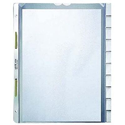 Leitz 47540003 Document Wallet A4 Polypropylene Grained Transparent Leitz 47540003 Document Wallet A4 Polypropylene Grained Transparent