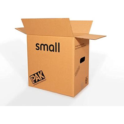 StorePAK Strong Boxes with Carry Handles Pack of 7 Small Storage Boxes (30 Litres) Durable, Recycled, and Easy-to-Use StorePAK Strong Boxes with Carry Handles Pack of 7 Small Storage Boxes (30 Litres) Durable, Recycled, and Easy-to-Use