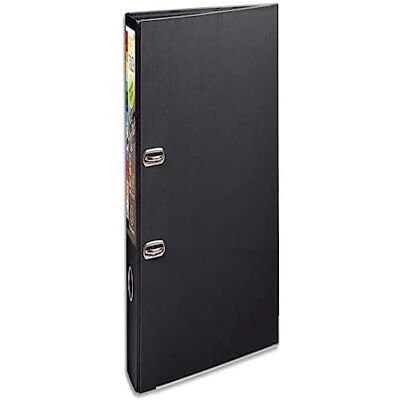 Exacompta Ref 53341E Prem'Touch PP Lever Arch File 320 x 300mm in Size, 2 Rings, Can Hold A4+ Documents, 80mm Spine, 80mm Rings, FSC-Certified Black Cover Exacompta Ref 53341E Prem'Touch PP Lever Arch File 320 x 300mm in Size, 2 Rings, Can Hold A4+ Documents, 80mm Spine, 80mm Rings, FSC-Certified Black Cover