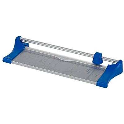 Q-Connect A3 Rotary Trimmer,Silver/Blue Q-Connect A3 Rotary Trimmer,Silver/Blue