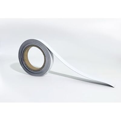 Janrax 10m White Magnetic Strip Roll with Dry Wipe Clean Finish Janrax 10m White Magnetic Strip Roll with Dry Wipe Clean Finish