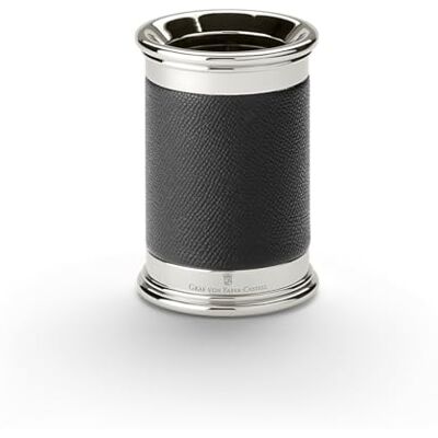 Faber-Castell 118520 - Leather Pen Holder, Black, Round, German Craftsmanship Faber-Castell 118520 - Leather Pen Holder, Black, Round, German Craftsmanship