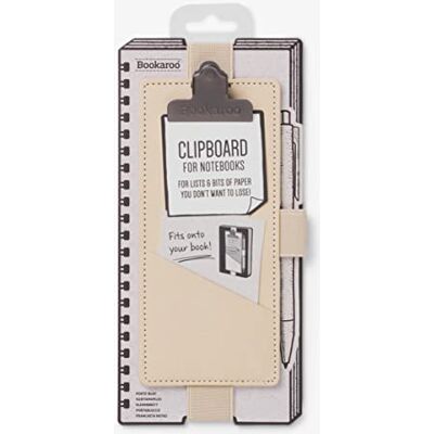 IF Bookaroo Clipboard for Notebooks Cream IF Bookaroo Clipboard for Notebooks Cream