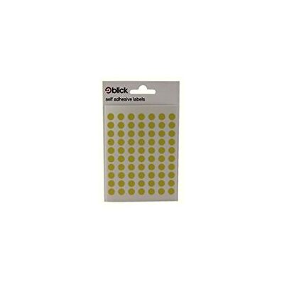 Blick RS00345 8mm Label Bag Yellow Blick RS00345 8mm Label Bag Yellow
