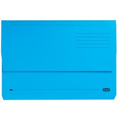 Elba Foolscap Document Wallets, Blue A4+ Folders for Paperwork, Pack of 25 Elba Foolscap Document Wallets, Blue A4+ Folders for Paperwork, Pack of 25