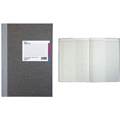 König & Ebhardt 861452388 Accounts Book with Columns, A4 with Fixed Header, 80 GSM König & Ebhardt 861452388 Accounts Book with Columns, A4 with Fixed Header, 80 GSM