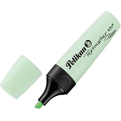 Pelikan 10 x Pastel Green Chisel Tip Highlighter Pens 490 10 x Pastel Green Chisel Tip Highlighters 490 Pelikan 10 x Pastel Green Chisel Tip Highlighter Pens 490 10 x Pastel Green Chisel Tip Highlighters 490