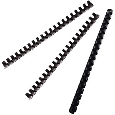 Fellowes Value A4 14mm Binding Combs Black (Pack of 100) Fellowes Value A4 14mm Binding Combs Black (Pack of 100)