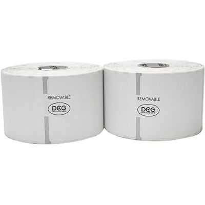 Date Code Genie Removable Labels Plain 2x2" (2x750) Date Code Genie Removable Labels Plain 2x2" (2x750)