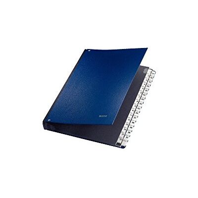 Leitz 59310035 A4 Desk Organiser, 31 Dividers (Numbers 1-31), Blue Leitz 59310035 A4 Desk Organiser, 31 Dividers (Numbers 1-31), Blue