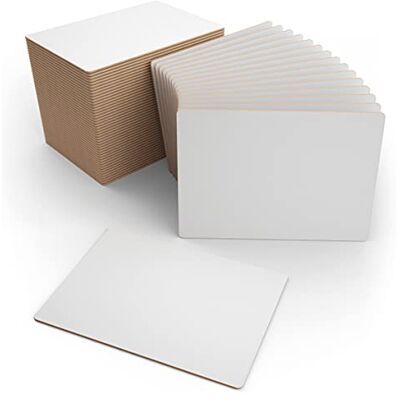 SHOW-ME Rigid Plain Double-Sided Boards, Extra Durable and Made with MDF – A4 Size for Drywipe and Whiteboard Pens – Classroom Set Ideal for Schools and Education (Pack of 60) SHOW-ME Rigid Plain Double-Sided Boards, Extra Durable and Made with MDF – A4 Size for Drywipe and Whiteboard Pens – Classroom Set Ideal for Schools and Education (Pack of 60)