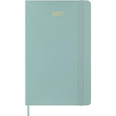 Moleskine Weekly Planner 2027, Vegan Soft Cover Precious and Ethical 12 Month Diary with Space for Notes, and Gift Box, Large 13x21 Cm, Sage Green Moleskine Weekly Planner 2027, Vegan Soft Cover Precious and Ethical 12 Month Diary with Space for Notes, and Gift Box, Large 13x21 Cm, Sage Green
