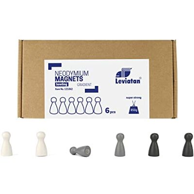 Leviatan Pack of 6 Neodymium Magnets Fridge Magnets Neodymium Magnet Set Ultra Strong High Performance Magnets for Whiteboard Fridge Photos Magnetic Strips Magnetic Board Craft Gradient Leviatan Pack of 6 Neodymium Magnets Fridge Magnets Neodymium Magnet Set Ultra Strong High Performance Magnets for Whiteboard Fridge Photos Magnetic Strips Magnetic Board Craft Gradient