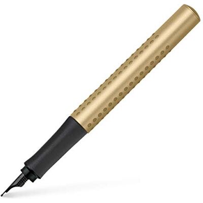Faber-Castell Grip Edition F Fountain Pen Gold Faber-Castell Grip Edition F Fountain Pen Gold