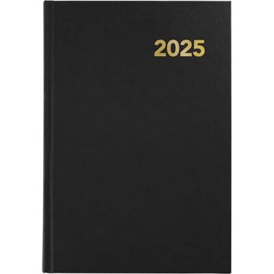 Grafoplás Grafoplas 2025 Annual Diary Day Page Brittany, Black, 14, 5 x 21 cm, Spanish, Hardcover and Reading Point, 288 Pages, White Paper 70 g FSC Certified, Includes Planning and Calendar 3 Years Grafoplás Grafoplas 2025 Annual Diary Day Page Brittany, Black, 14, 5 x 21 cm, Spanish, Hardcover and Reading Point, 288 Pages, White Paper 70 g FSC Certified, Includes Planning and Calendar 3 Years