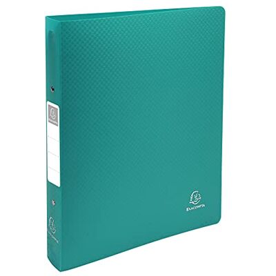 Exacompta Ref. 54393S 1 Rigid binder with OPAK label 2 round rings, diameter 30 mm Spine 40 mm External dimensions: 32 x 26.8 cm Format to be filed A4 Maxi Colour: dark green Exacompta Ref. 54393S 1 Rigid binder with OPAK label 2 round rings, diameter 30 mm Spine 40 mm External dimensions: 32 x 26.8 cm Format to be filed A4 Maxi Colour: dark green