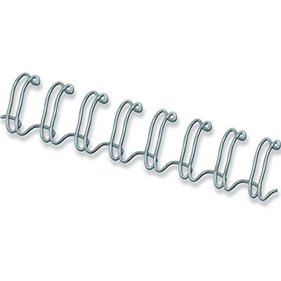 Fellowes 10mm Wire Binding Combs, 100 Pack Silver Fellowes 10mm Wire Binding Combs, 100 Pack Silver
