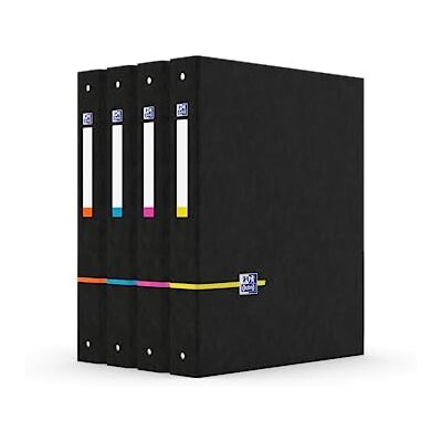 Oxford activefile 4-Ring Binder A4 40 mm Spine, one piece random (assorted) colors Oxford activefile 4-Ring Binder A4 40 mm Spine, one piece random (assorted) colors