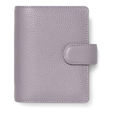 Filofax Norfolk Pocket Leather Organiser Lavender Filofax Norfolk Pocket Leather Organiser Lavender