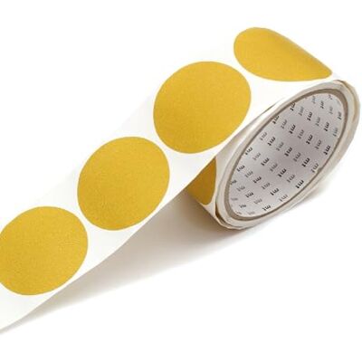 MT Masking Tape mt Wrapping Series Round Sticker(Rolledtype) Matte Mustard MT Masking Tape mt Wrapping Series Round Sticker(Rolledtype) Matte Mustard