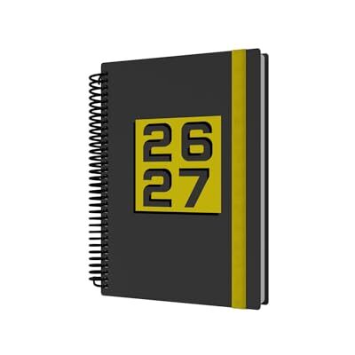 Collins 2026-2027 Mid/Academic Year Planner 13 Month A5 Day-to-Page Hard Cover Debden Delta Range Yellow (FP51M.45-2627) Collins 2026-2027 Mid/Academic Year Planner 13 Month A5 Day-to-Page Hard Cover Debden Delta Range Yellow (FP51M.45-2627)
