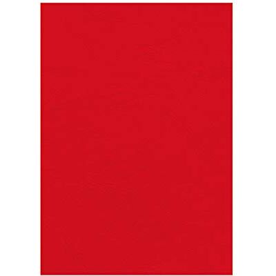 Fellowes A4 Leatherboard Binding Covers, 250gsm Heavyweight Leathergrain Finish, FSC Certified, Red, Pack of 100 Recyclable, Compatible with Comb & Wire Binding Fellowes A4 Leatherboard Binding Covers, 250gsm Heavyweight Leathergrain Finish, FSC Certified, Red, Pack of 100 Recyclable, Compatible with Comb & Wire Binding