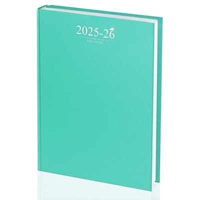 G4GADGET Academic Diary 2025-2026 A4 Day-A-Page School Planner for Students and Teachers Diary with Case Binding (Teal) G4GADGET Academic Diary 2025-2026 A4 Day-A-Page School Planner for Students and Teachers Diary with Case Binding (Teal)