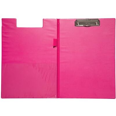 MAUL 2339222 Clipboard Folder A4 Portrait with Retractable Suspension Eyelet Pink MAUL 2339222 Clipboard Folder A4 Portrait with Retractable Suspension Eyelet Pink