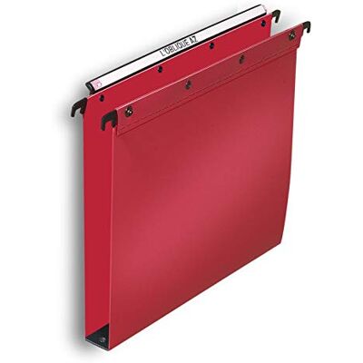 Elba for 100330387 Ultimate Suspension File Polypropylene A4 Red (Pack of 10 Elba for 100330387 Ultimate Suspension File Polypropylene A4 Red (Pack of 10