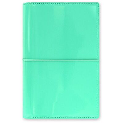 Filofax Domino Patent Personal Organiser Turquoise Filofax Domino Patent Personal Organiser Turquoise