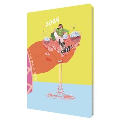 Collins Party On by Katie Smith 2025 Planner A5 Week to View Diary Cowgirl in Cocktail (E-PO153.LY-25) Stylish Weekly Eco Diary with Recycled Paper Collins Party On by Katie Smith 2025 Planner A5 Week to View Diary Cowgirl in Cocktail (E-PO153.LY-25) Stylish Weekly Eco Diary with Recycled Paper